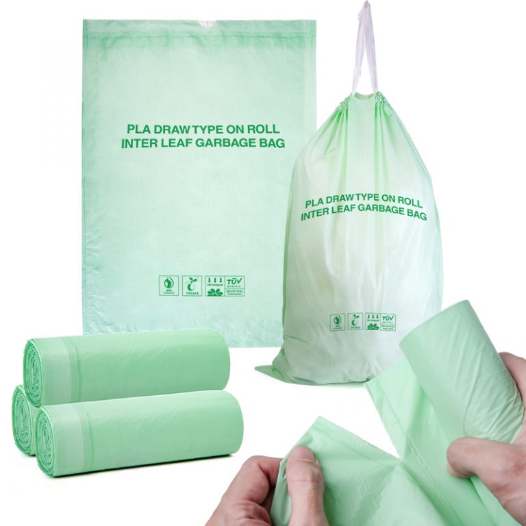 Biodegradable drawstring kitchen scented garbage bags biodegradable