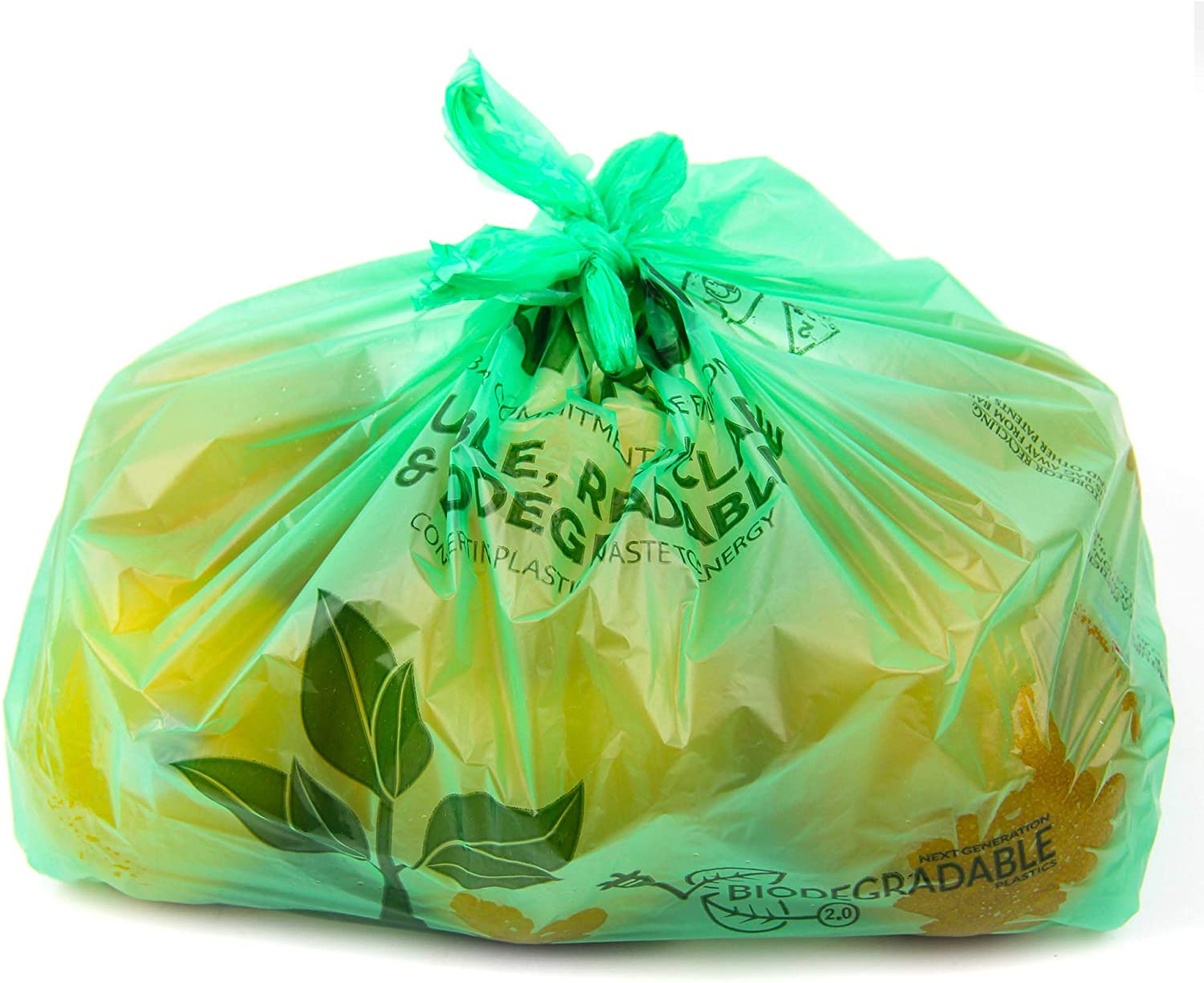 Cornstarch made biodegradable plastic shopping bags biodegradable