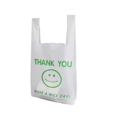 Custom eco-friendly bio plastic shopping bag