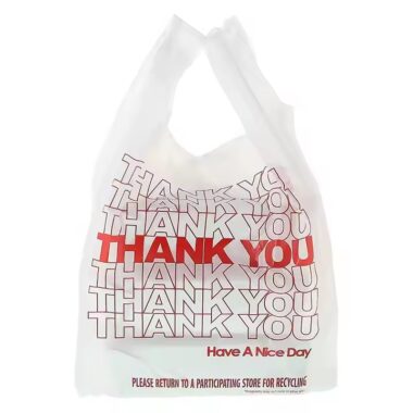 Eco-friendly bio plastic bag for grocery store use