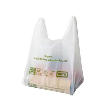 Eco-friendly bio plastic bag for grocery store use