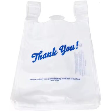 Eco-friendly bio plastic bag for grocery store use