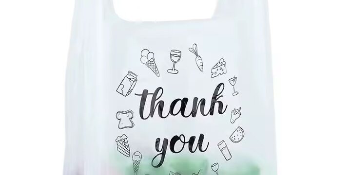 Eco-friendly bio plastic bag for grocery store use