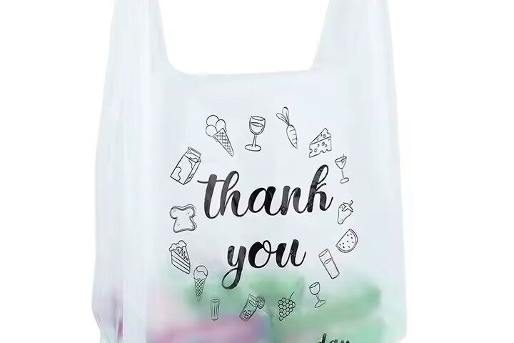 Eco-friendly bio plastic bag for grocery store use