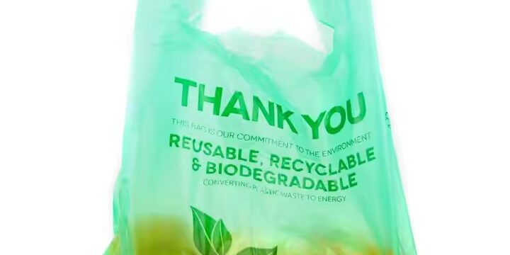 Factory direct eco-friendly biodegradable plastic t-shirt shopping bags for supermarket and grocery packaging