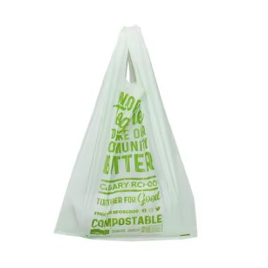 Cornstarch biodegradable plastic bags for eco-friendly wholesale use