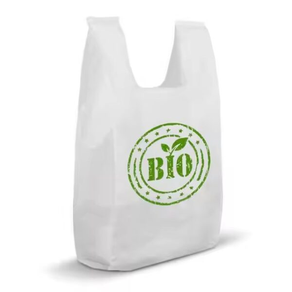 Cornstarch biodegradable plastic bags for eco-friendly wholesale use