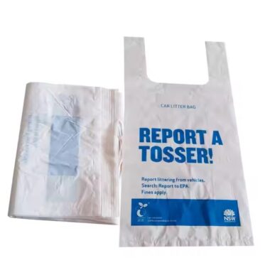 Top-selling biodegradable T-shirt plastic bag for retail and grocery