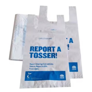 Top-selling biodegradable T-shirt plastic bag for retail and grocery