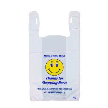Custom size foldable biodegradable plastic shopping bag