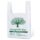 Reusable biodegradable shopping bag made from eco-friendly bio plastic