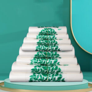 Eco-friendly biodegradable t-shirt vest shopping bags customized for grocery stores