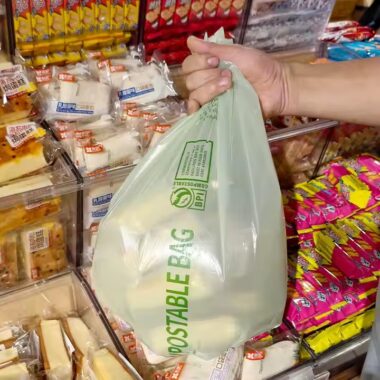 Top-selling biodegradable plastic bags with eco-friendly material