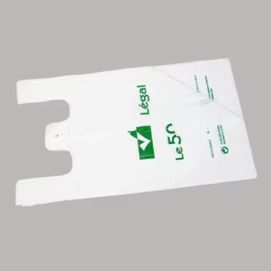 High-quality biodegradable plastic bag for retail and grocery use